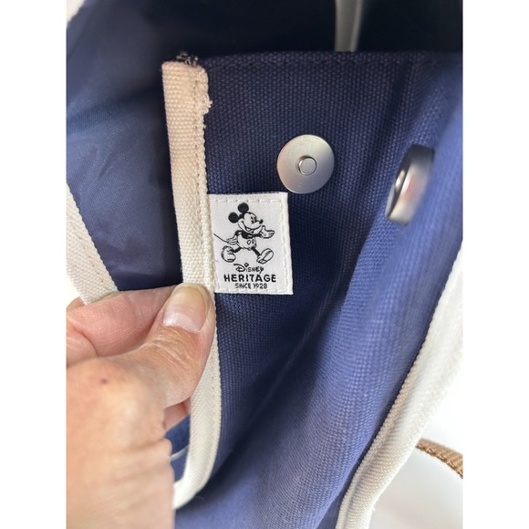 Disney Parks Forever Mickey Mouse Messenger Bag Backpack Heritage Walt World WDW - Picture 3 of 10